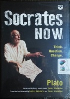 Socrates Now written by Plato performed by Yannis Simonides on MP3 CD (Abridged)